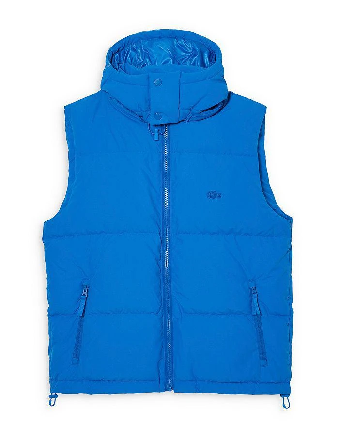 商品Lacoste|Blouson Sleeveless Puffer Hooded Vest,价格¥2545,第5张图片详细描述