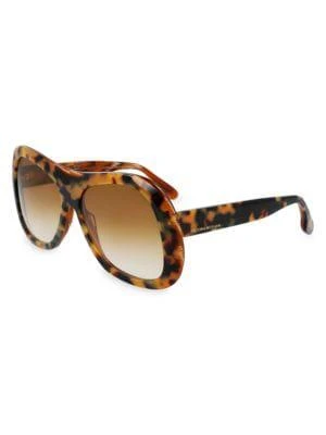 商品Victoria Beckham|Sulptural 59MM Shield Sunglasses,价格¥491,第2张图片详细描述