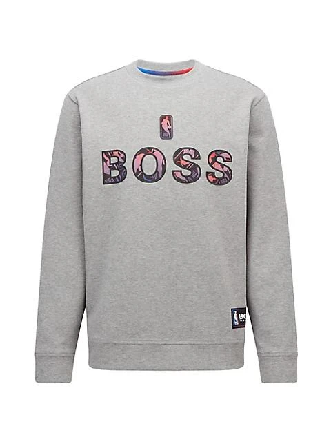 商品Hugo Boss|NBA Windmill Crewneck Sweatshirt,价格¥1185,第1张图片