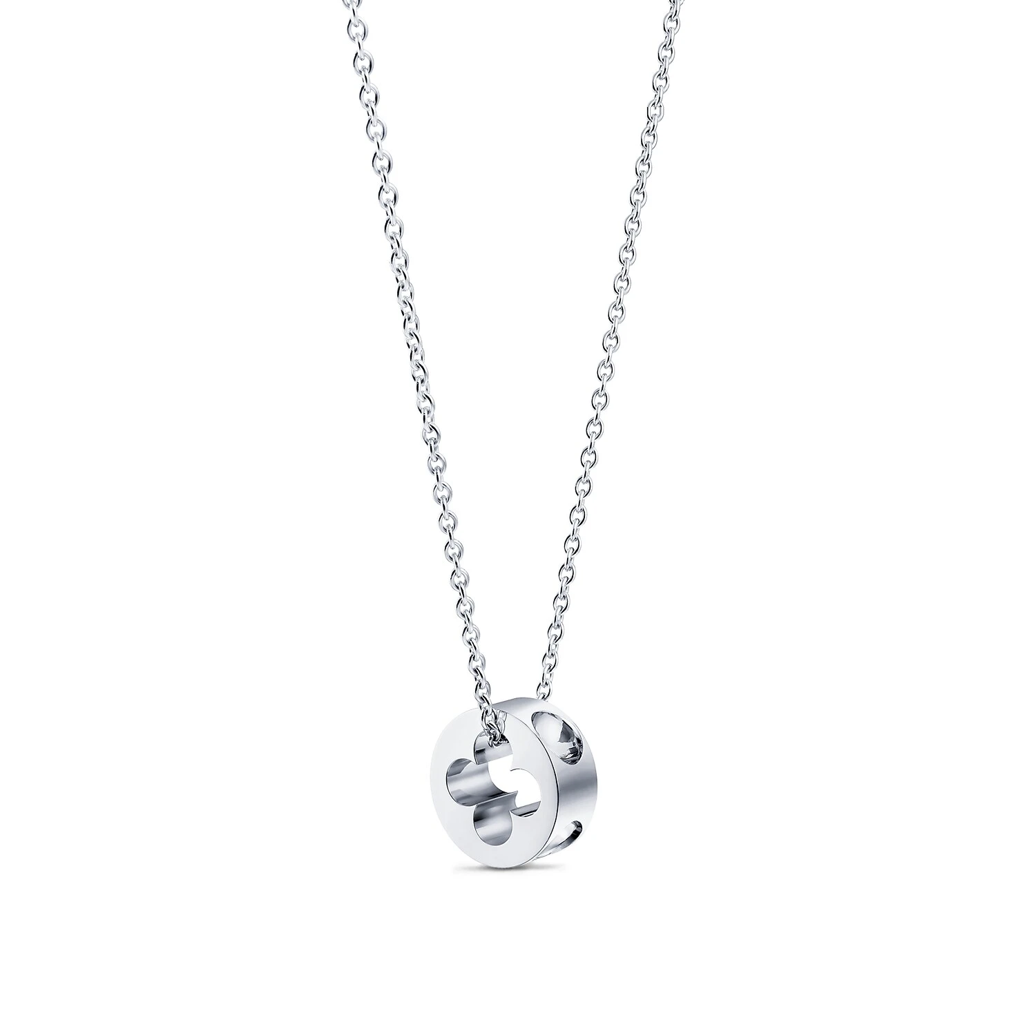 商品Louis Vuitton|【预售】 LV路易威登 25春夏 女士 吊坠 EMPREINTE 18K 金项链 Q93967 ,价格¥27533,第1张图片