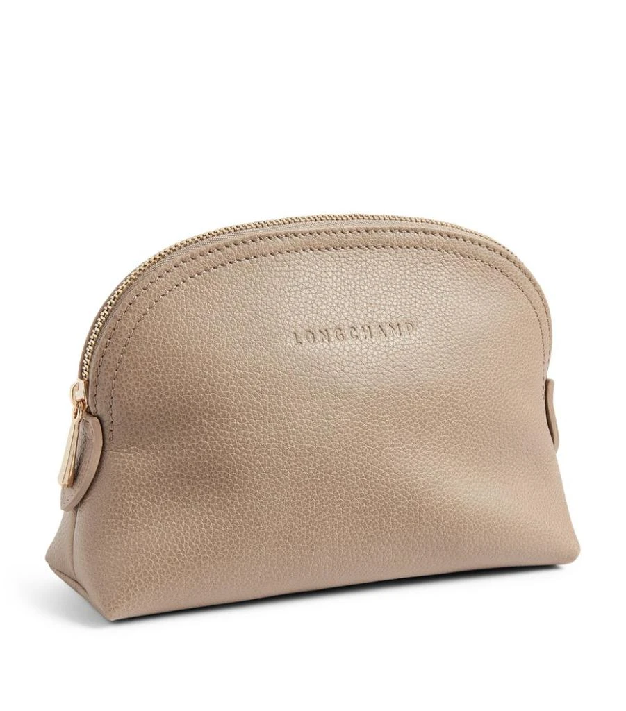 商品Longchamp|Leather Le Foulonné Pouch,价格¥1063,第2张图片详细描述
