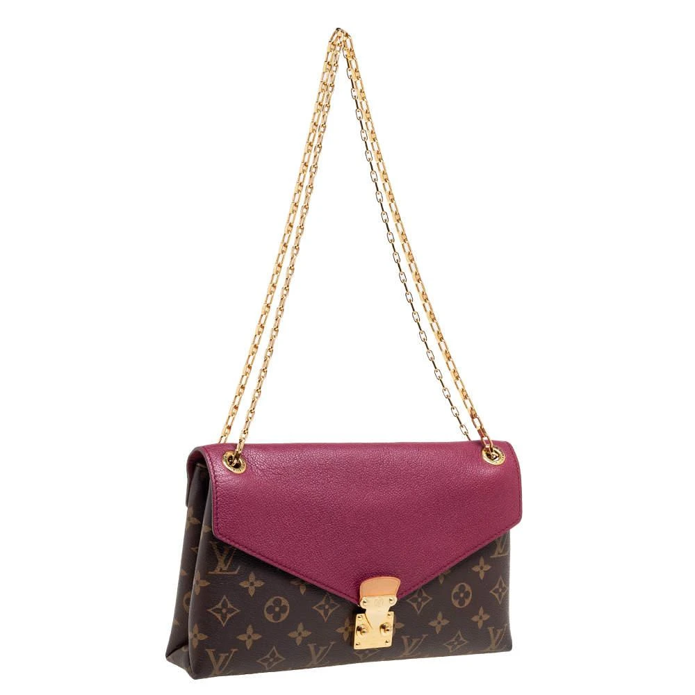 商品[二手商品] Louis Vuitton|Louis Vuitton Aurore Monogram Canvas Pallas Chain Bag,价格¥8267,第3张图片详细描述
