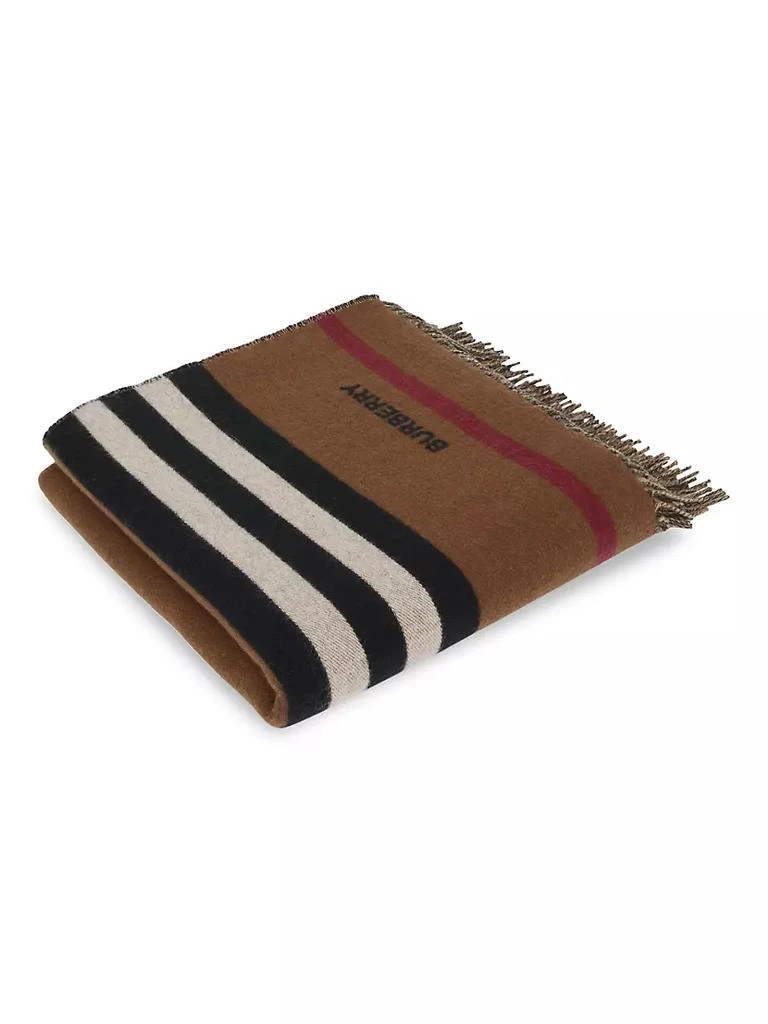 商品Burberry|Reversible Cashmere-Wool Blanket Scarf,价格¥12177,第2张图片详细描述