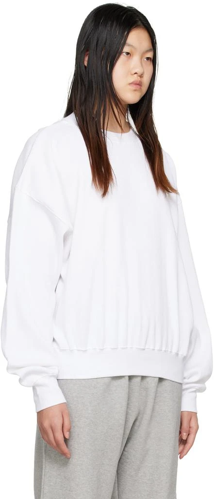 商品We11done|White Crewneck Sweatshirt,价格¥671,第2张图片详细描述