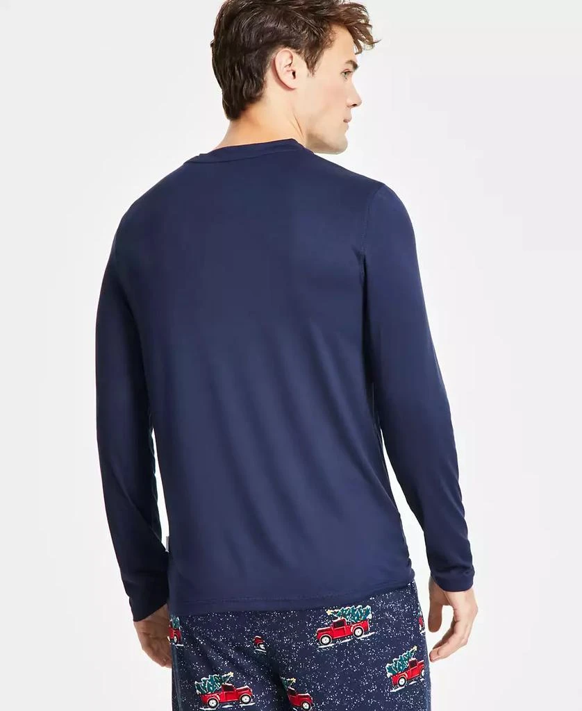 商品Perry Ellis|Men's Deluxe Touch Knit Crewneck Shirt,价格¥146,第4张图片详细描述