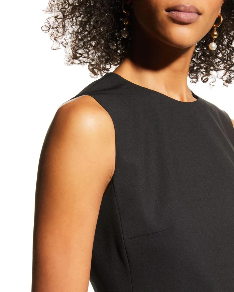 商品Theory|Fitted Wool Sleeveless Sheath Dress,价格¥1420,第5张图片详细描述
