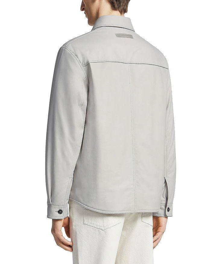 商品Zegna|Nubuck Leather Shirt Jacket,价格¥51307,第3张��图片详细描述