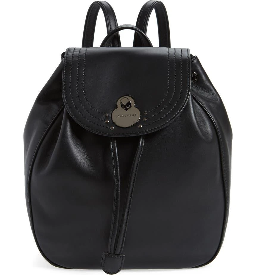 商品Longchamp|Cavalcade Leather Backpack,价格¥1935,第1张图片