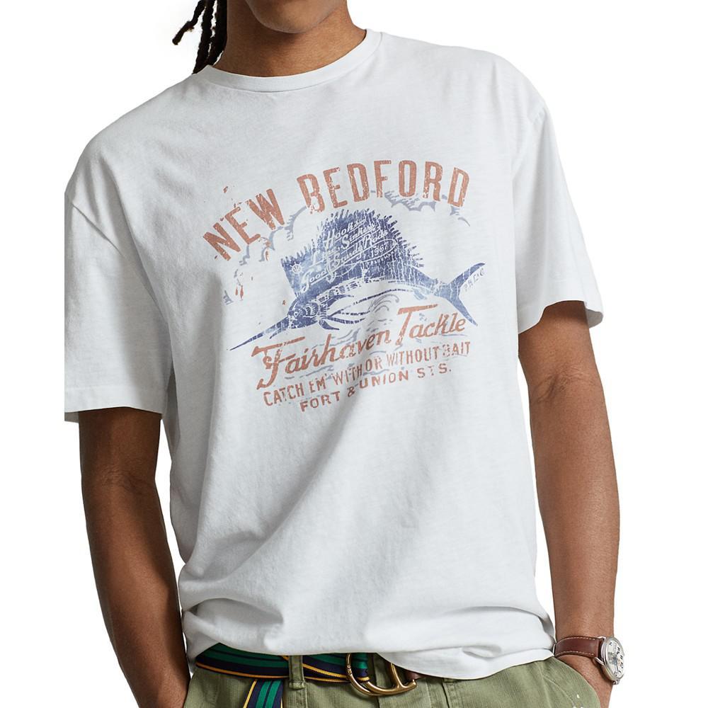商品Ralph Lauren|Men's Classic-Fit Jersey Graphic T-Shirt,价格¥214,第5张图片详细描述