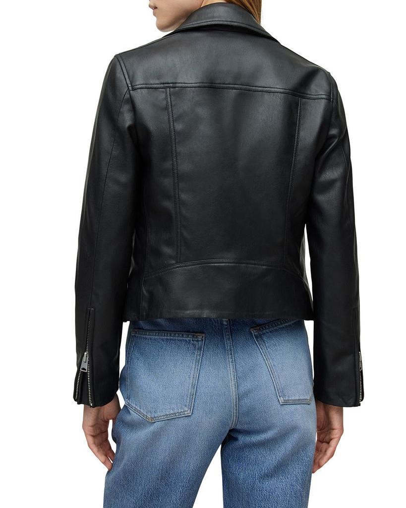 Dalby Faux Leather Biker Jacket商品第2张图片规格展示