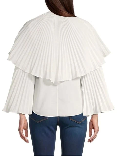 商品Rebecca Taylor|Voile Pleated Blouse,价格¥488,第5张图片详细描述