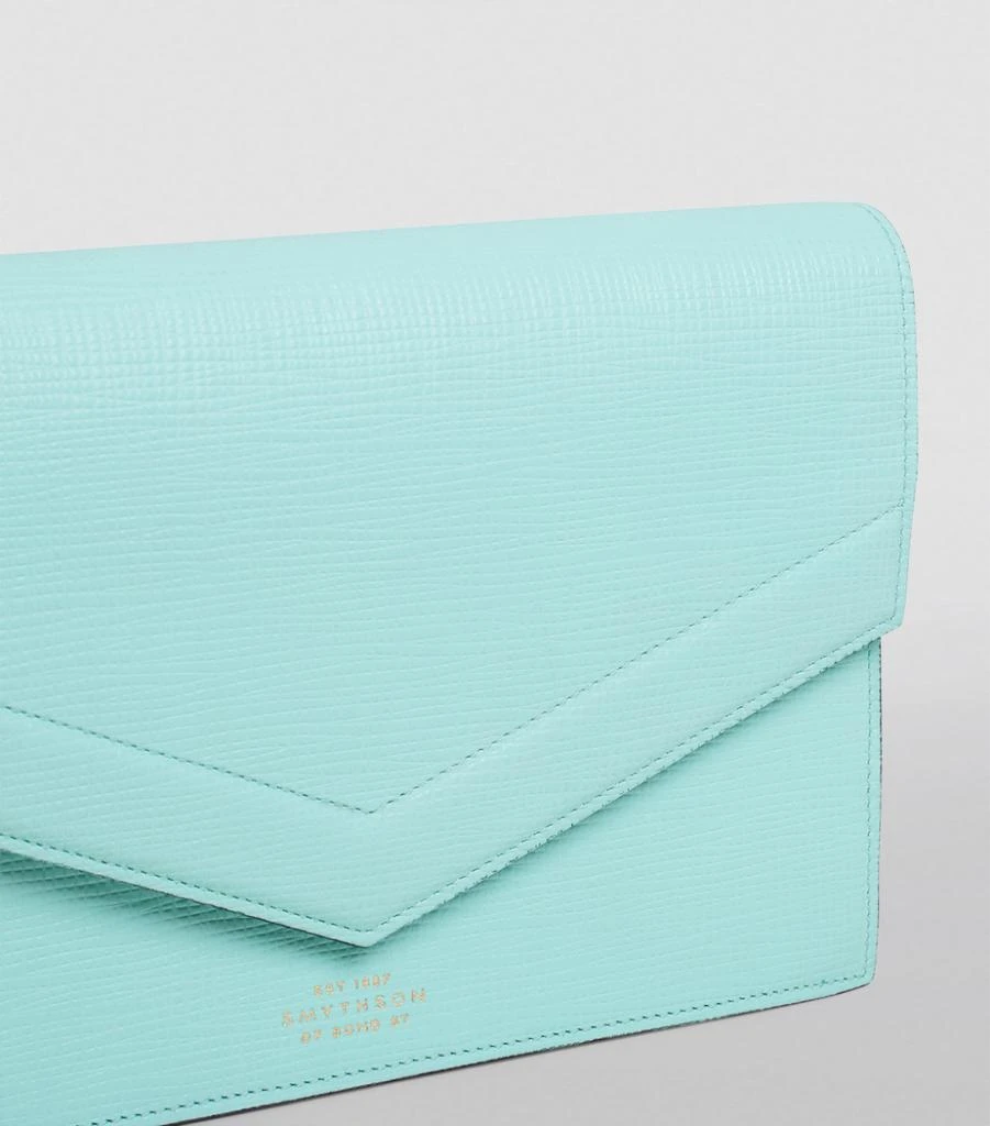 商品SMYTHSON|Large Leather Panama Envelope Cross-Body Bag,价格¥3049,第5张图片详细描述
