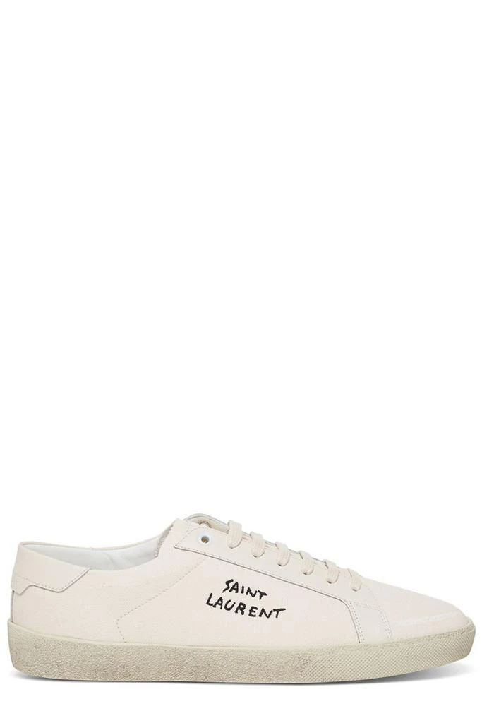 商品Yves Saint Laurent|Saint Laurent Court Classic SL/06 Embroidered Sneakers,价格¥2914,第1张图片
