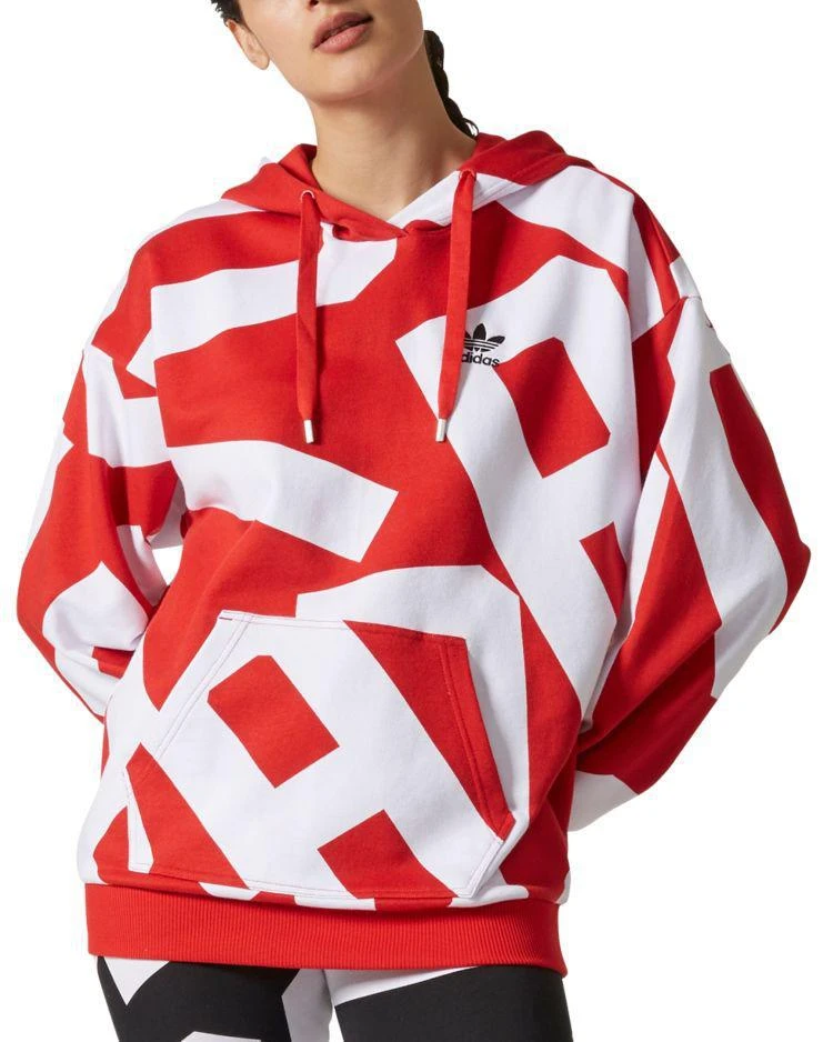 商品Adidas|Oversized logo连帽卫衣,价格¥449,第1张图片