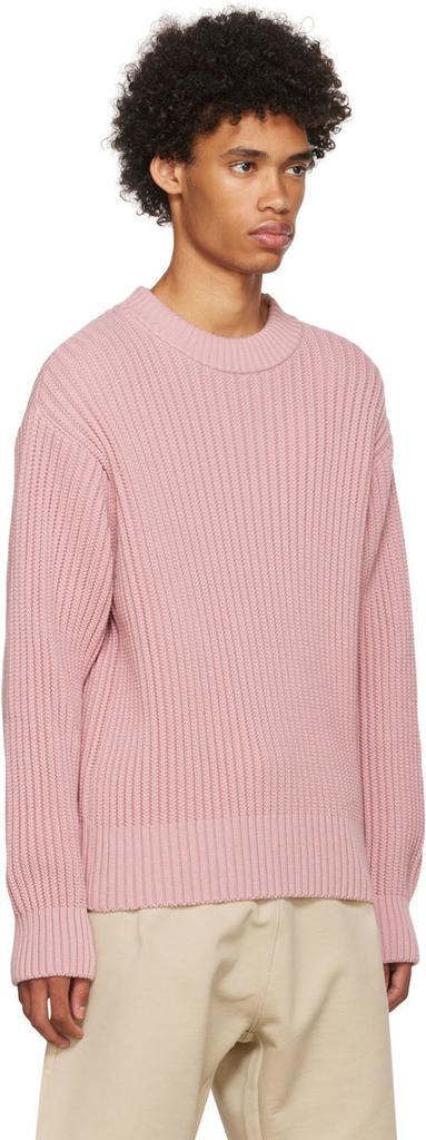 商品AMI|Pink Organic Cotton Sweater,价格¥2891,第4张图片详细描述