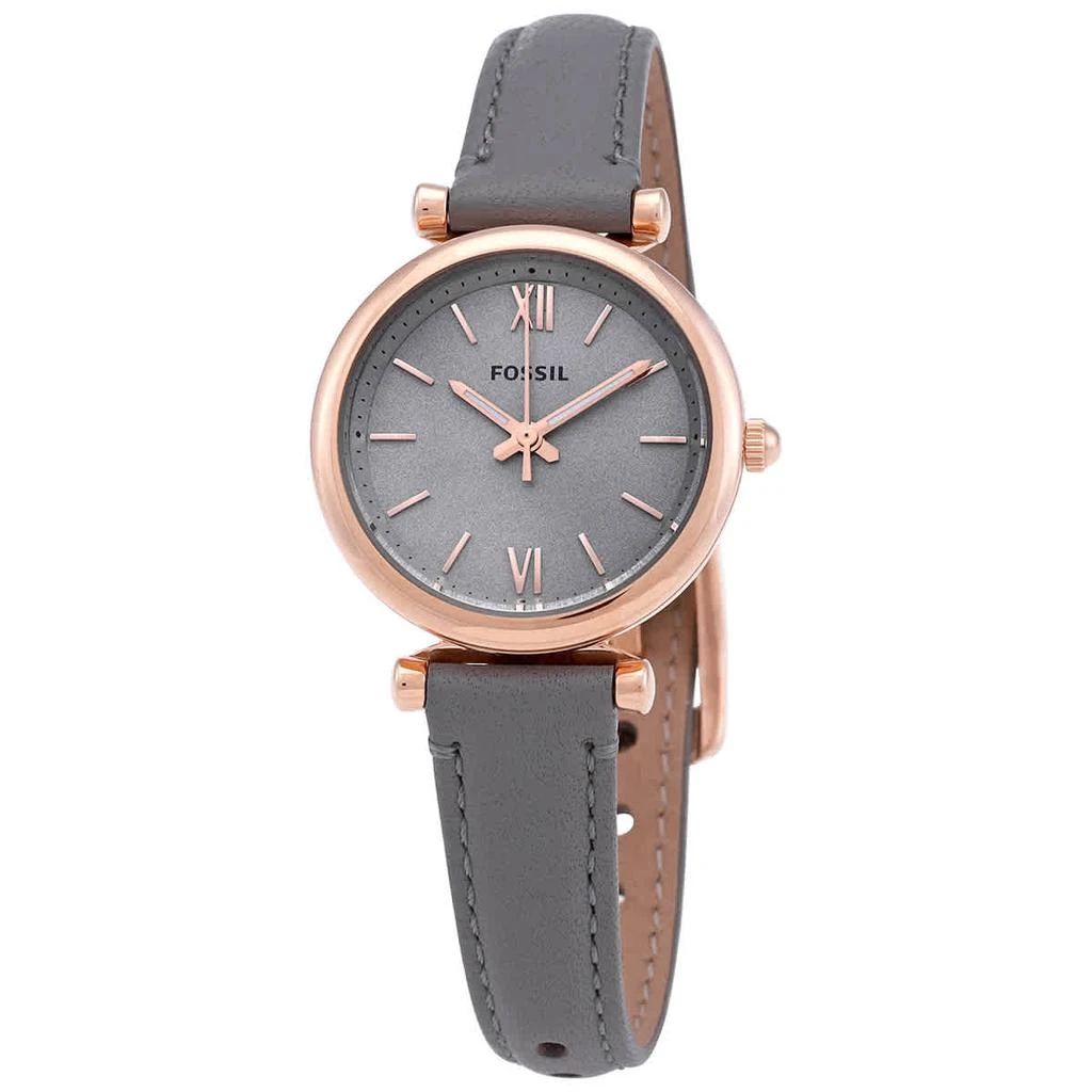 商品Fossil|Fossil Carlie Mini Quartz Grey Dial Ladies Watch ES5068,价格¥407,第1张图片