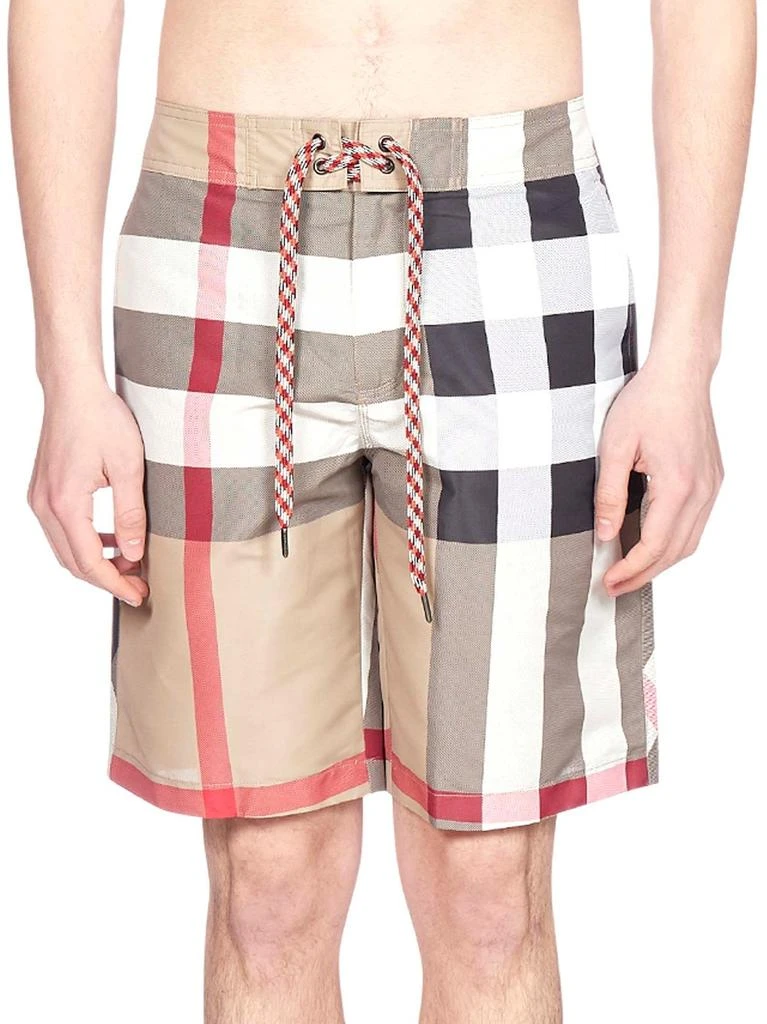 商品Burberry|Burberry Checked Swim Shorts,价格¥2333,第3张图片详细描述