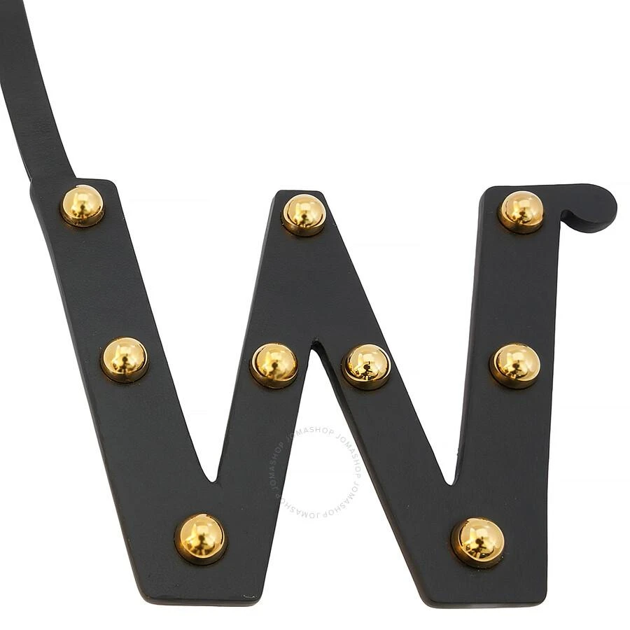 商品Burberry|Studded Leather Alphabet W Charm,价格¥281,第3张图片详细描述