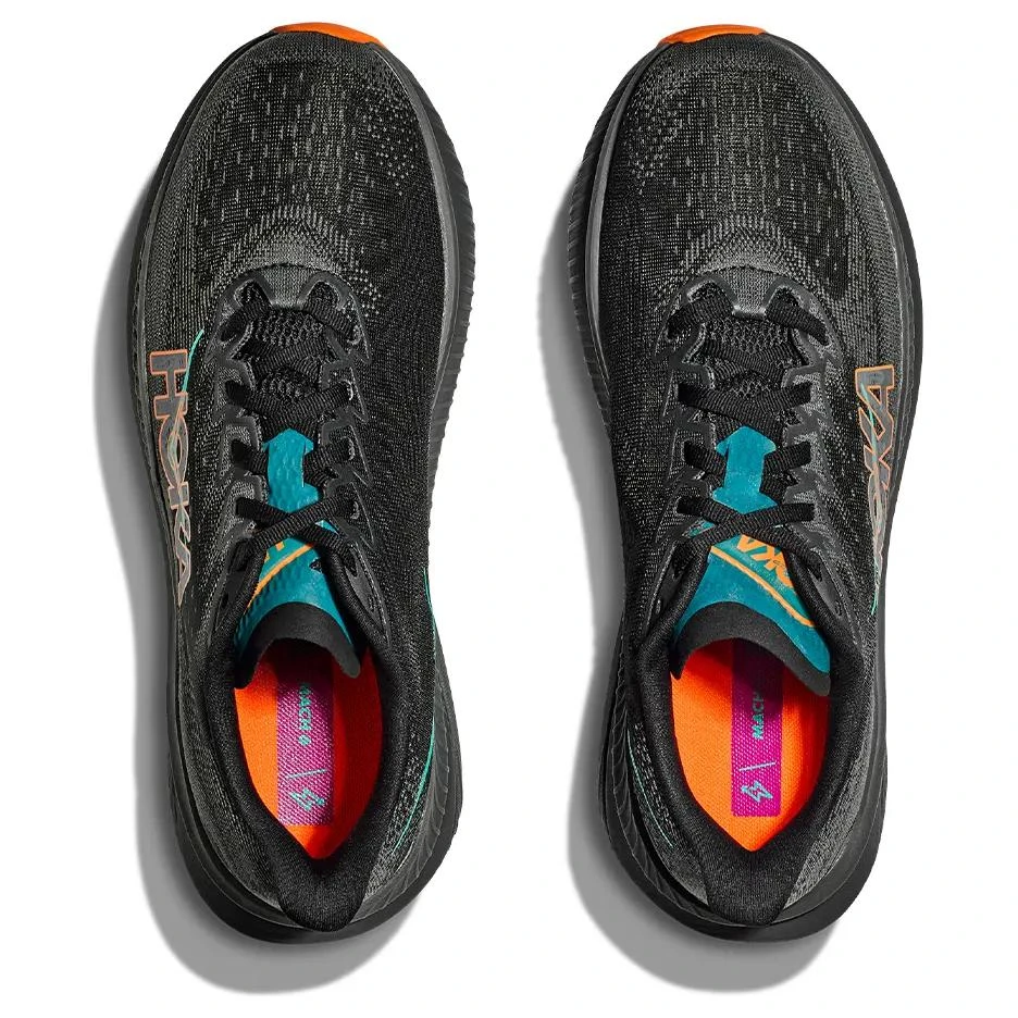 商品[国内直发] Hoka One One|MACH 6 舒适 轻便防滑耐磨 低帮跑步鞋 男款 黑色,价格¥1230,第7张图片详细描述