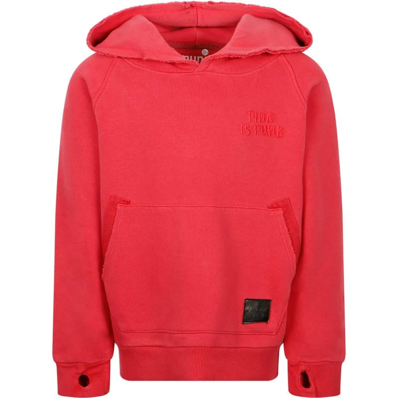 商品Munster|Logo hoodie in bright fuchsia,价格¥507,第1张图片