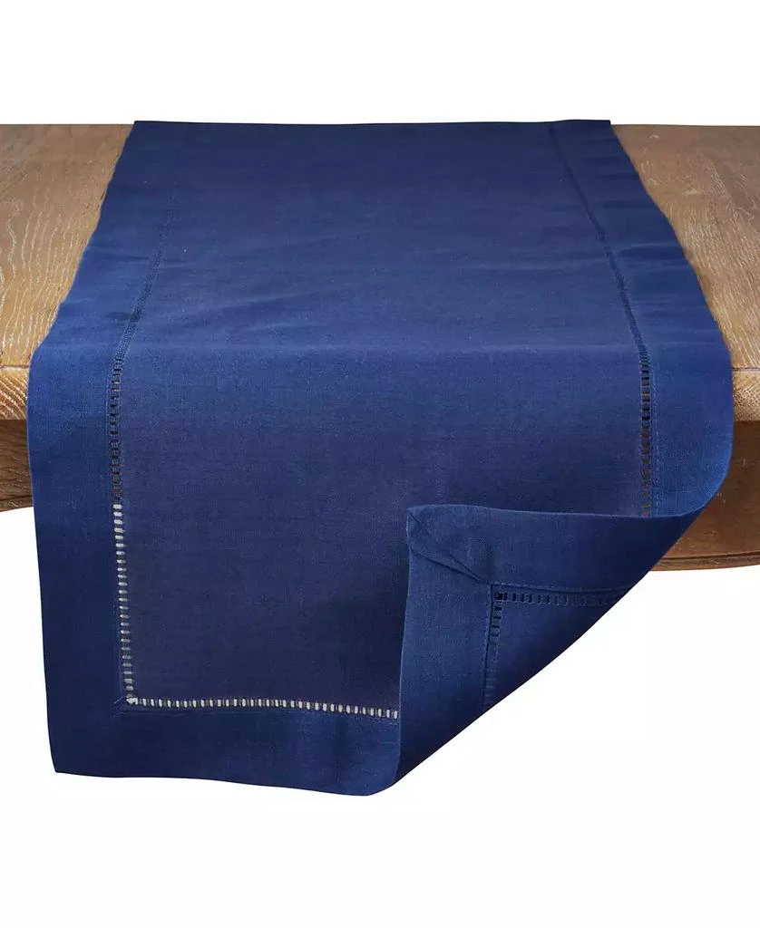 商品Saro Lifestyle|Classic Hemstitch Border Table Runner, 16" x 72",价格¥121,第2张图片详细描述