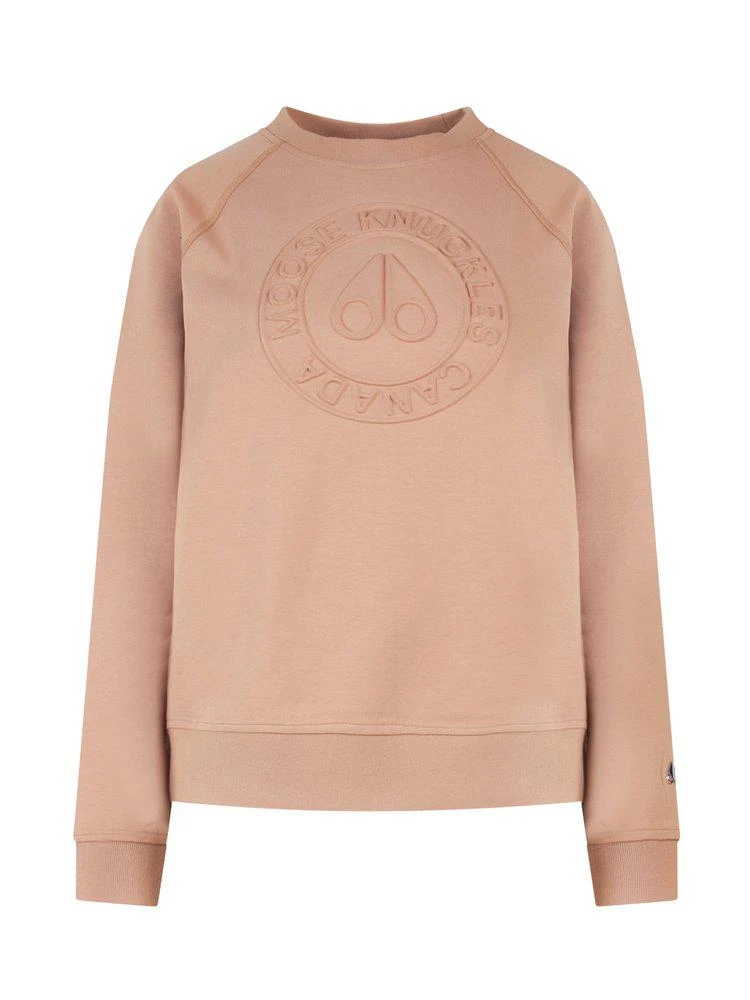 商品Moose Knuckles|Moose Knuckles Fulton Logo-Embossed Sweatshirt,价格¥1194,第1张图片