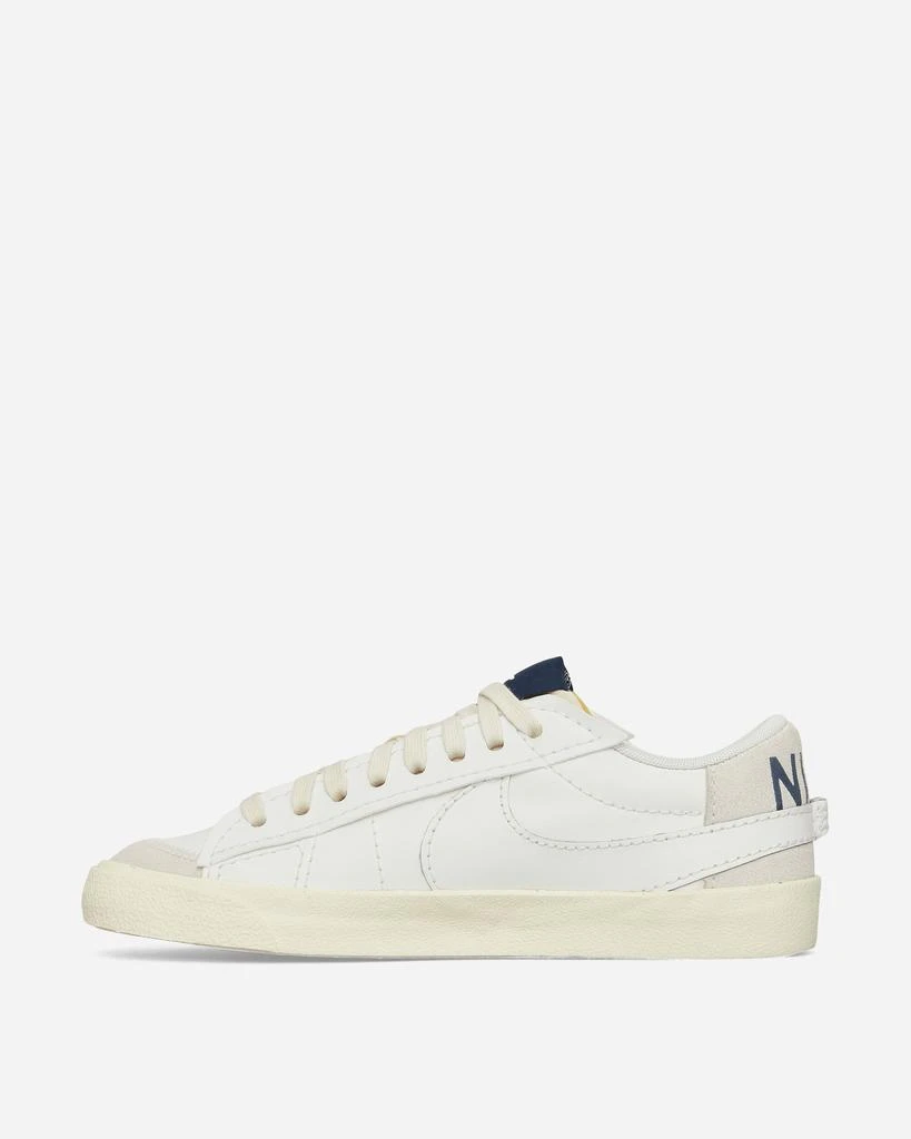 商品NIKE|Blazer Low '77 Jumbo Sneakers White / Midnight Navy,价格¥421,第3张图片详细描述