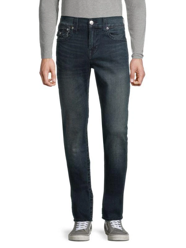 商品True Religion|Geno High Rise Slim Fit Jeans,价格¥306,第1张图片