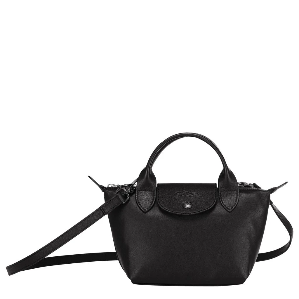 商品Longchamp|女式 Le Pliage Cuir系列 手提包,价格¥2389,第1张图片