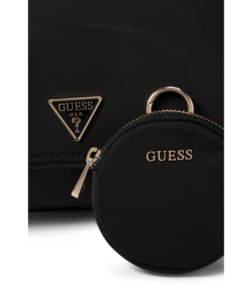 商品GUESS|Eco Gemma Top Zip Shoulder Bag,价格¥721,第4张图片详细描述