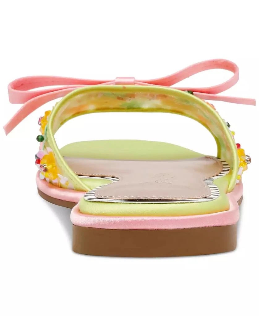 商品Betsey Johnson|Women's Teasee Floral Slide Sandals,价格¥276,第3张图片详细描述