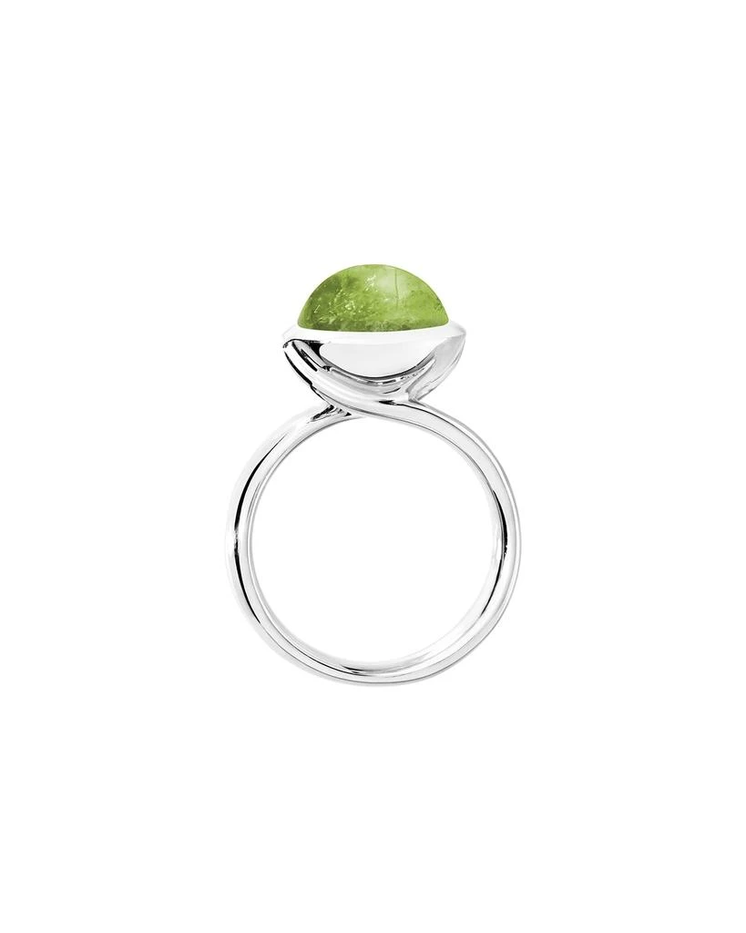 商品Tamara Comolli|18KWG LG BOUTON PERIDOT RG,价格¥34719,第2张图片详细描述