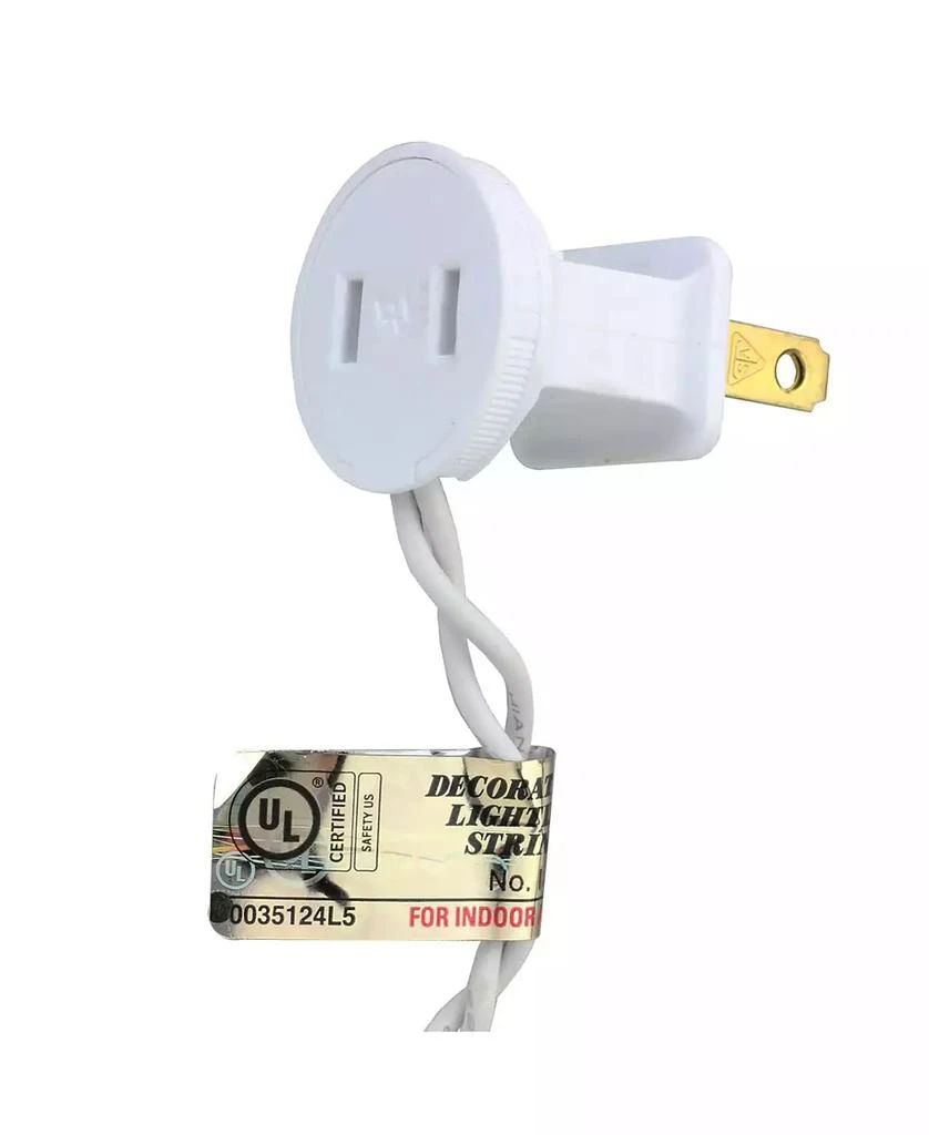 商品Northlight|Set of 100 Blue Pure White LED Mini Christmas Lights 4" Spacing - White Wire,价格¥178,第2张图片详细描述