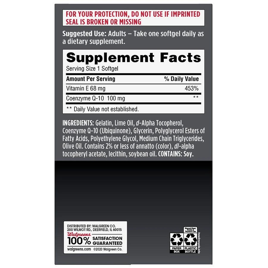 商品Walgreens|3X Better Absorption Co Q-10 with Aquacelle,价格¥341,第2张图片详细描述