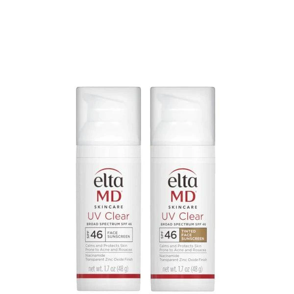商品EltaMD|EltaMD Exclusive UV Clear Tinted and Untinted Duo ($84 Value),价格¥606,第1张图片