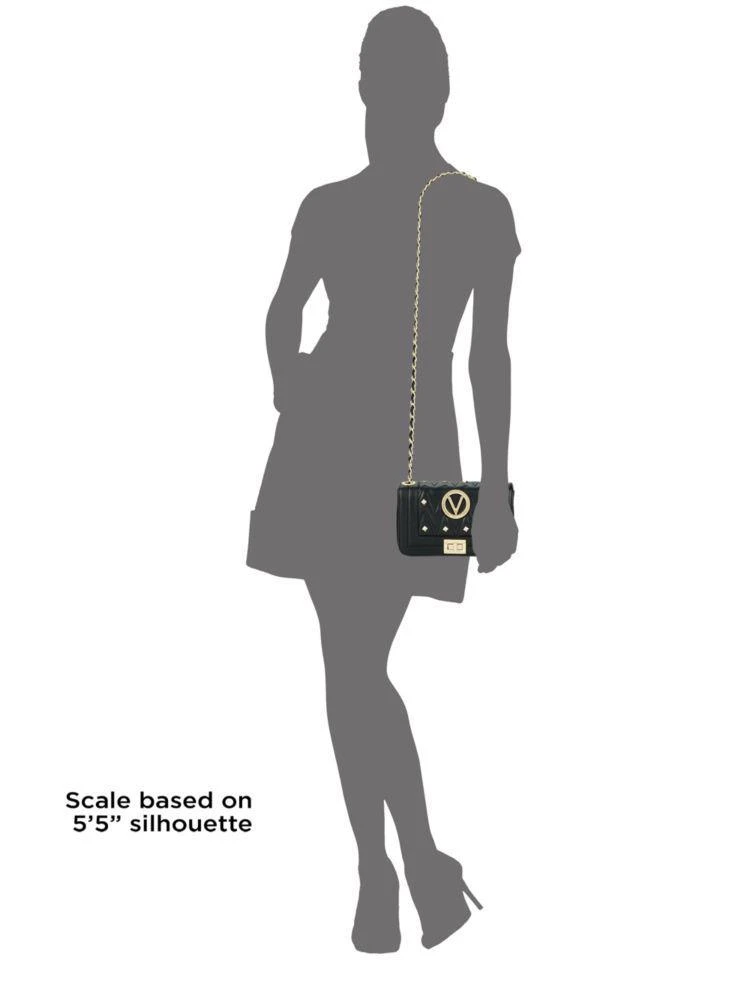商品Mario Valentino|Beatriz Studded Leather Crossbody Bag,价格¥1573,第3张图片详细描述