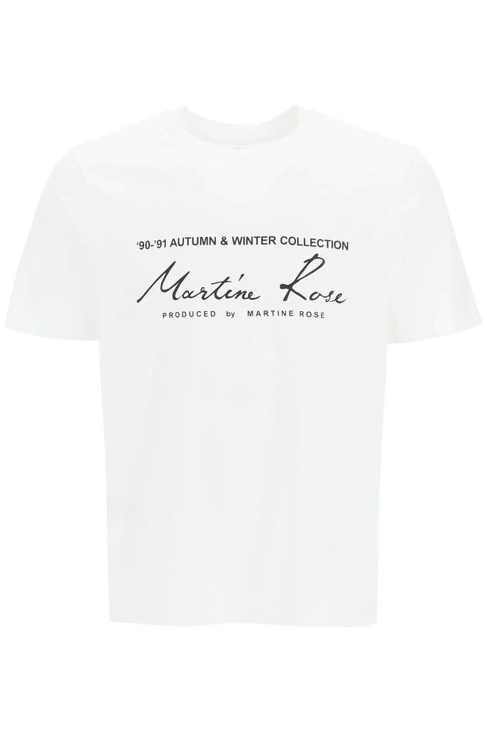 商品Martine Rose|Martine Rose Logo Print T-shirt,价格¥884,第1张图片