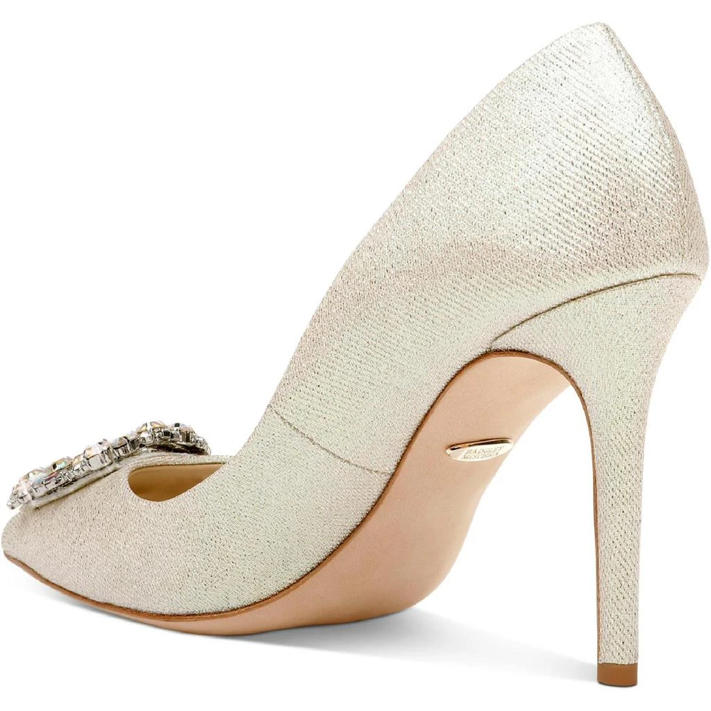 商品Badgley Mischka|Badgley Mischka Womens Cher Shimmer Glamour Dress Shoes,价格¥843,第3张图片详细描述