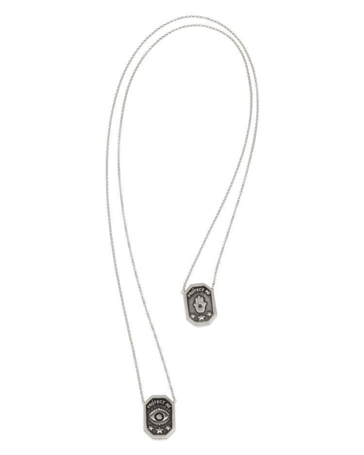 商品Dogeared|Protect My Heart Necklace, 28",价格¥889,第2张图片详细描述
