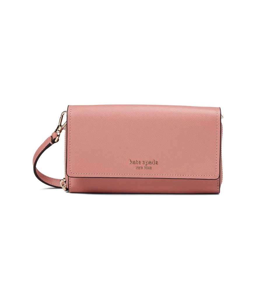 商品Kate Spade|Spencer Saffiano Leather Crossbody,价格¥1135,第1张图片