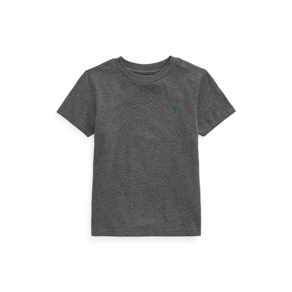 Little Boys Jersey Crewneck T-shirt商品第1张图片规格展示