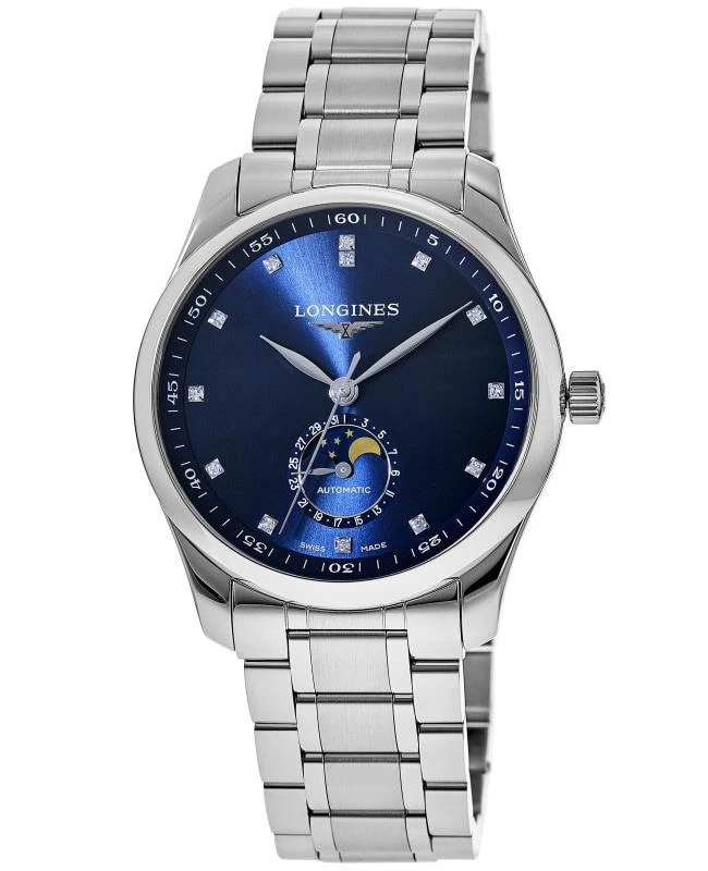 商品Longines|Longines Master Collection Blue Dial Stainless Steel Men's Watch L2.909.4.97.6,价格¥19022,第1张图片