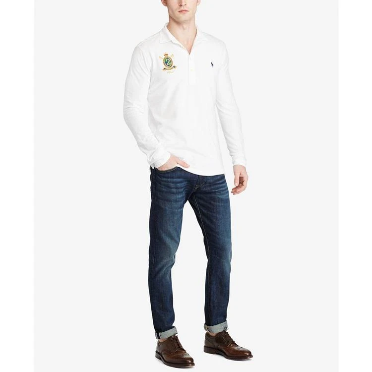 商品Ralph Lauren|Men's Classic-Fit, Featherweight Polo Shirt, Created for Macy's,价格¥300,第3张图片详细描述