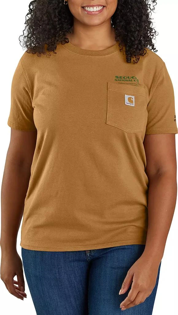 商品Carhartt|Carhartt Women's Sequoia Short-Sleeve Tee,价格¥209,第2张图片详细描述