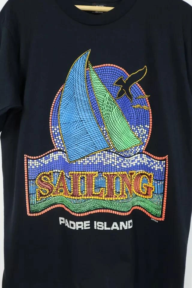 商品Urban Outfitters|Vintage Padre Island Sailing Tee,价格¥408,第2张图片详细描述