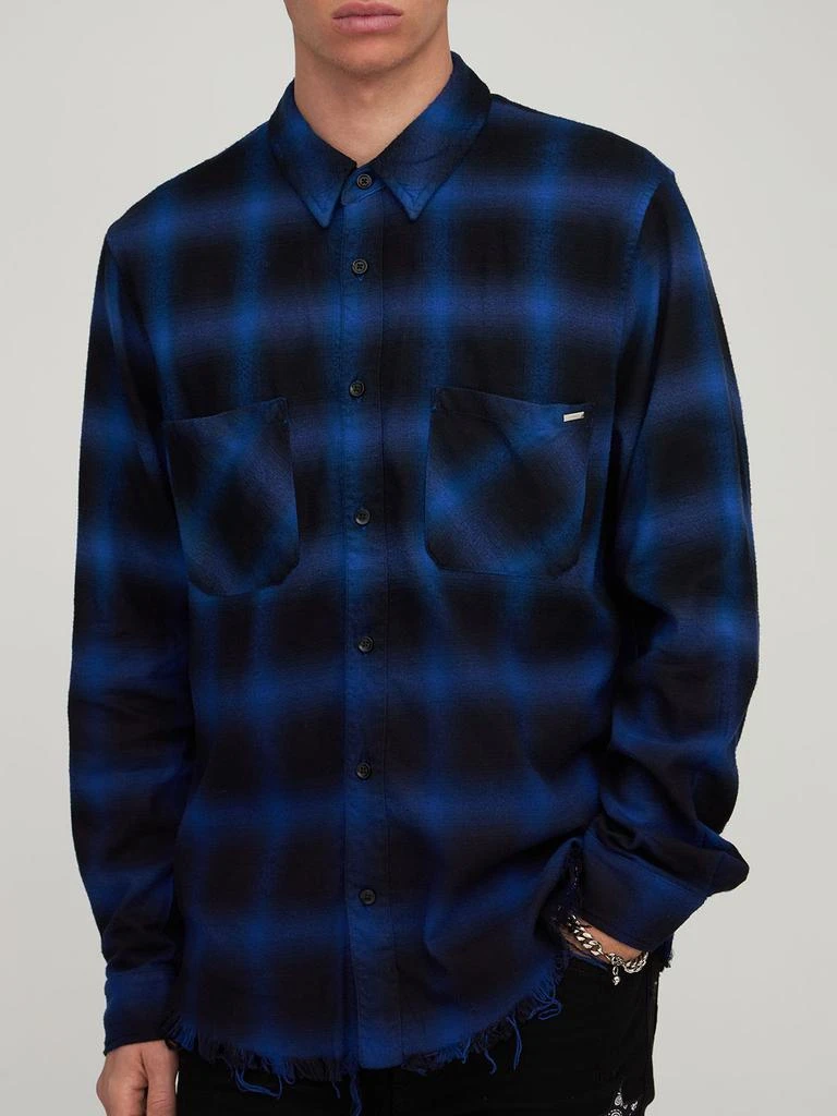 商品AMIRI|Shadow Check Cotton Shirt,价格¥5260,第2张图片详细描述