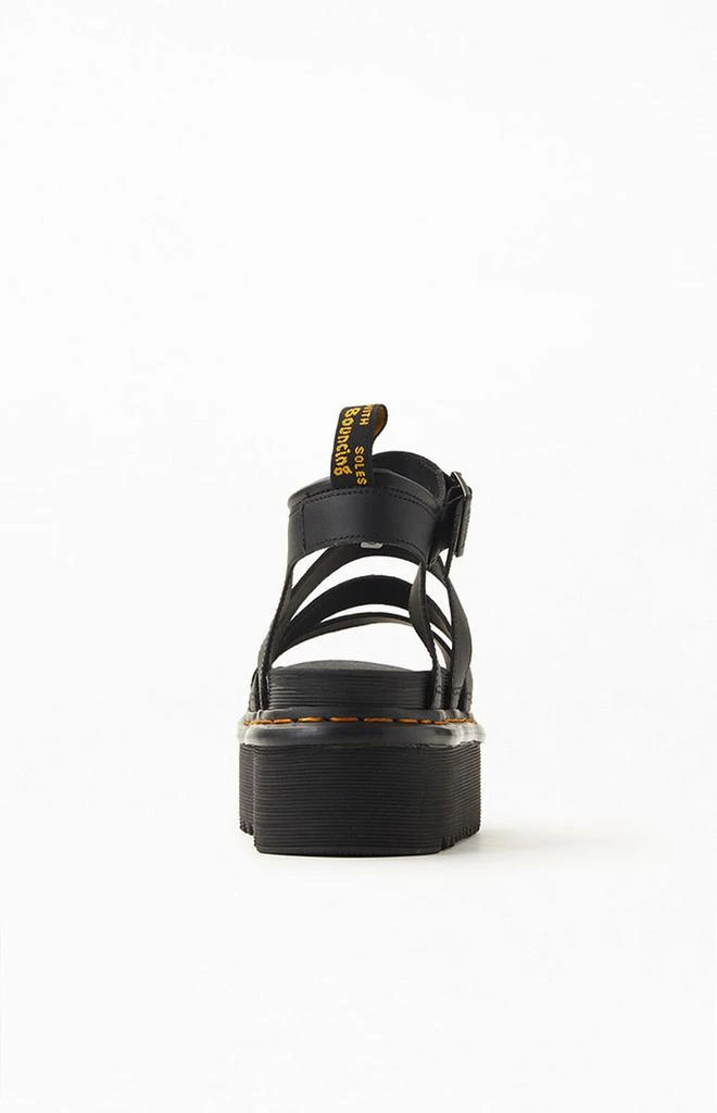 商品Dr. Martens|Women's Black Blaire Quad Platform Sandals,价格¥679,第3张图片详细描述