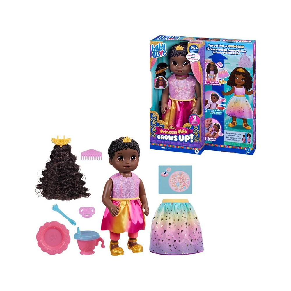 商品Baby Alive|Princess Ellie Grows Up Doll Set,价格¥250,第5张图片详细描述