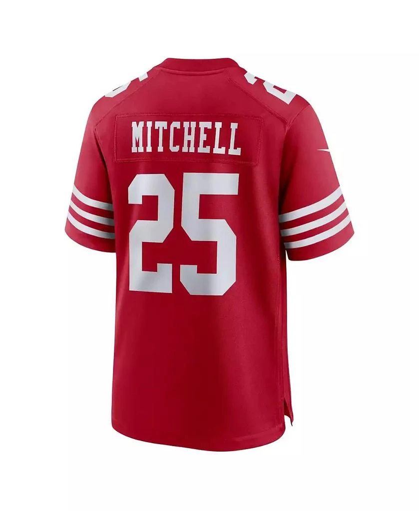 商品NIKE|Men's Elijah Mitchell San Francisco 49Ers Team Player Game Jersey,价格¥778,第3张图片详细描述