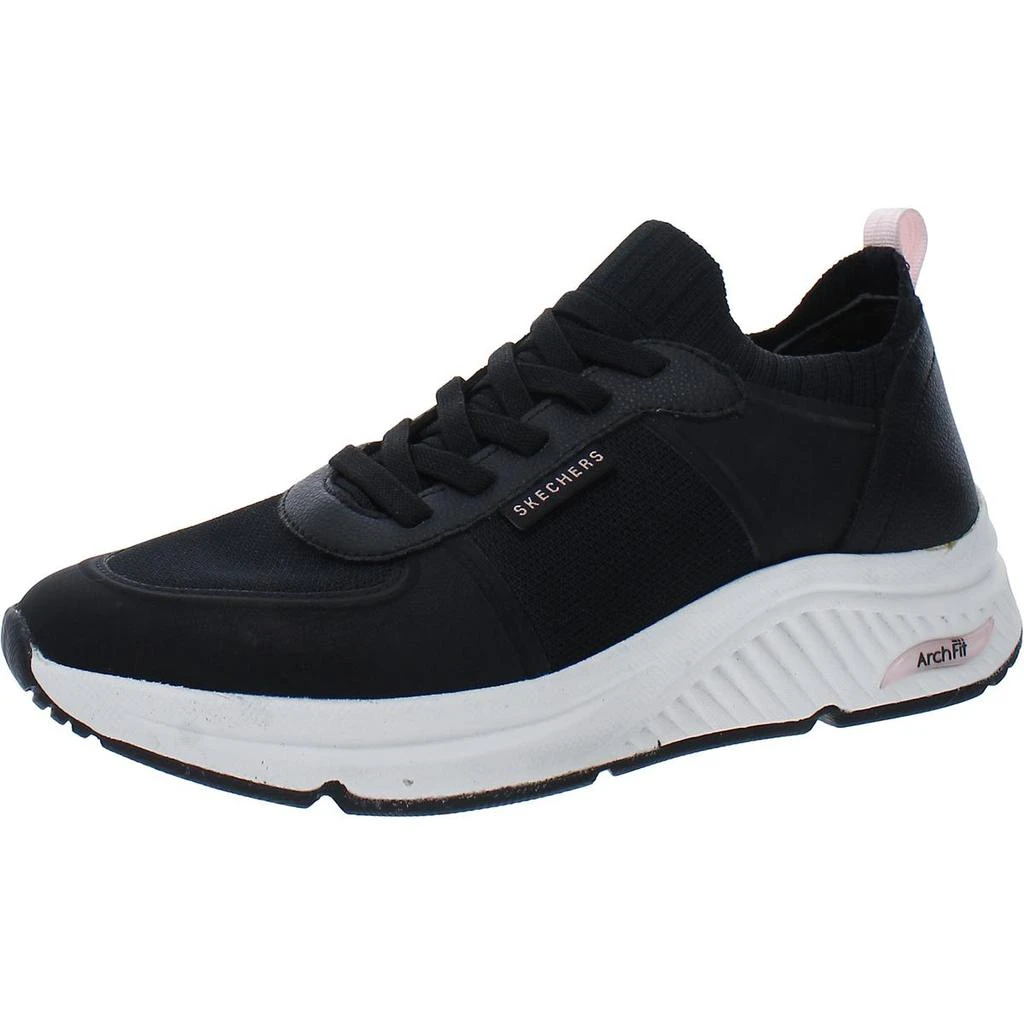 商品SKECHERS|Skechers Womens Arch Fit S-Miles-Stride High Knit Athletic and Training Shoes,价格¥422,第2张图片详细描述